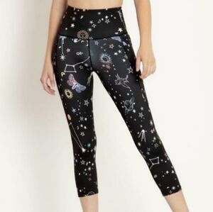 ☀️🔮 Blackmilk Celestial Sketch Ninja High Waist Crop Workout Pants XS/S